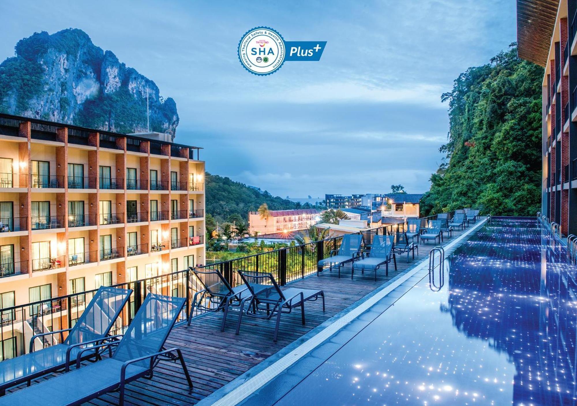 Sugar Marina Hotel Cliffhanger Aonang - Sha Extra Plus Ao Nang Kültér fotó